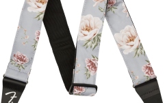 Curea chitară Fender Floral Strap Gray 2"