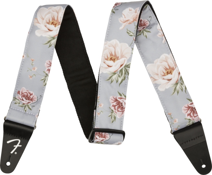 Fender Floral Strap Gray 2
