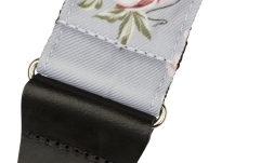 Curea chitară Fender Floral Strap Gray 2"