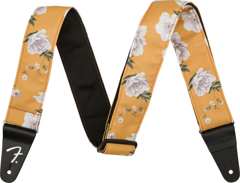 Fender Floral Strap Marigold 2''