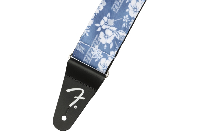 Curea chitară Fender Hawaiian Strap Blue Floral 2"