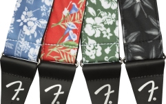 Curea chitară Fender Hawaiian Strap Blue Floral 2"