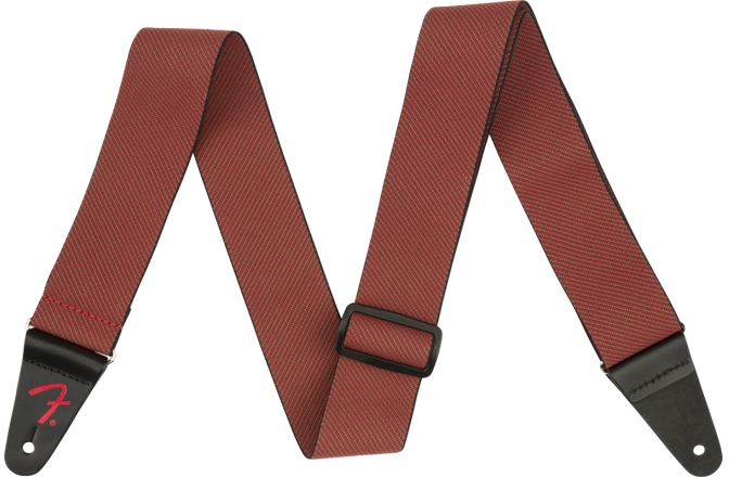 Curea chitară Fender LE WeighLess Festive Strap Tweed Strap Green and Red 2"