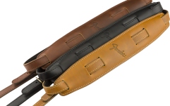 Curea chitară Fender Mustang Saddle Strap Standard Black 2.25"