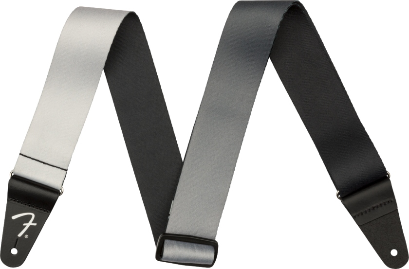 Fender Ombré Strap Silver Smoke 2