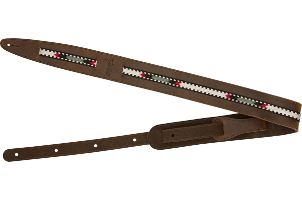 Fender Paramount Acoustic Leather Strap Brown