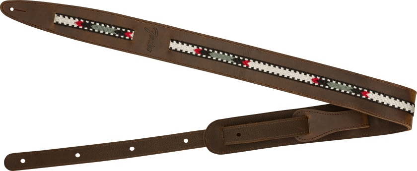 Fender Paramount Acoustic Leather Strap Brown
