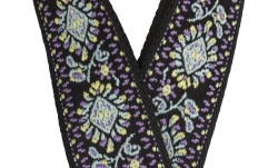 Curea chitară Fender Pasadena Woven Strap Blue Lotus 2"