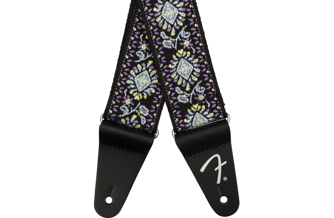 Curea chitară Fender Pasadena Woven Strap Blue Lotus 2"