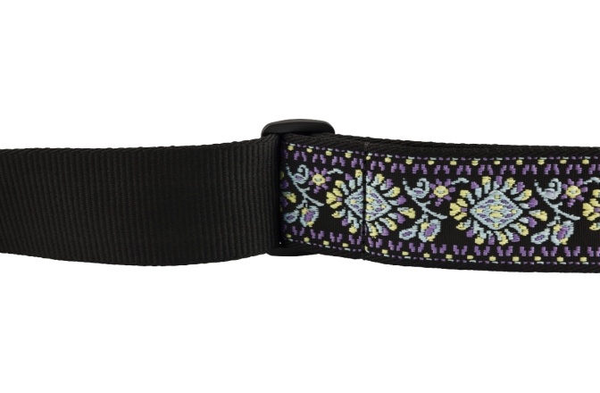 Curea chitară Fender Pasadena Woven Strap Blue Lotus 2"