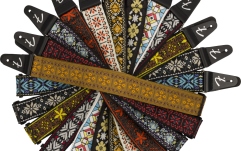 Curea chitară Fender Pasadena Woven Strap Blue Lotus 2"