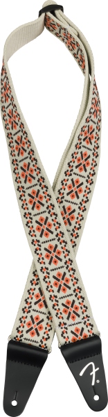 Fender Pasadena Woven Strap Lattice Orange 2