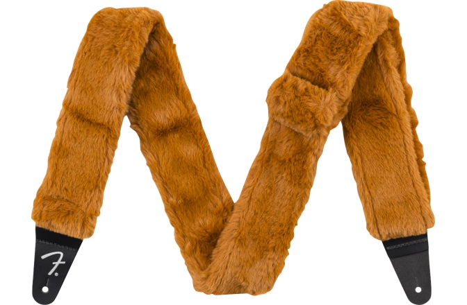 Curea chitară Fender Poodle Plush Strap Rust