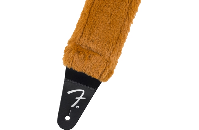 Curea chitară Fender Poodle Plush Strap Rust