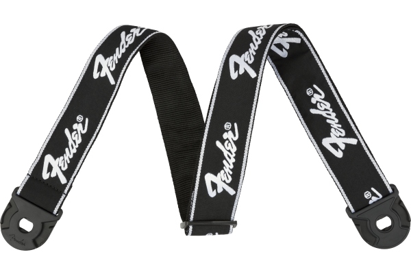 Quick Grip Locking End Strap B/ W Running Logo 2 Quick Grip Locking End Strap B/ W Running Logo 2