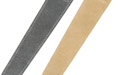 Curea chitară Fender Reversible Suede Strap Gray/Tan 2"