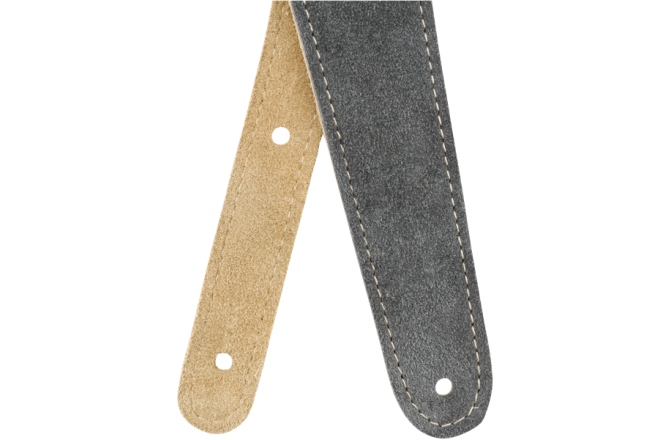 Curea chitară Fender Reversible Suede Strap Gray/Tan 2"