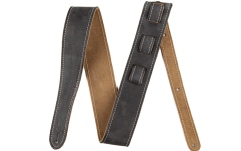 Curea chitară Fender Road Worn Strap Black 2"
