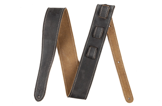 Curea chitară Fender Road Worn Strap Black 2"