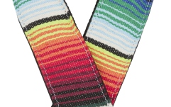 Curea chitară Fender Serape Strap Green Multi 2"