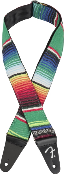 Fender Serape Strap Green Multi 2