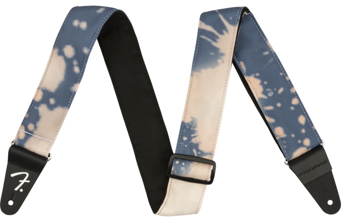 Curea chitară Fender Tie Dye Acid Wash Strap Faded Navy 2"