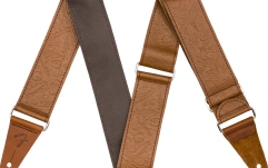 Curea chitară Fender Tooled Leather Guitar Strap Brown 2"