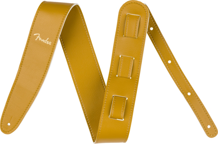 Fender Vegan Leather Strap Butterscotch 2.5