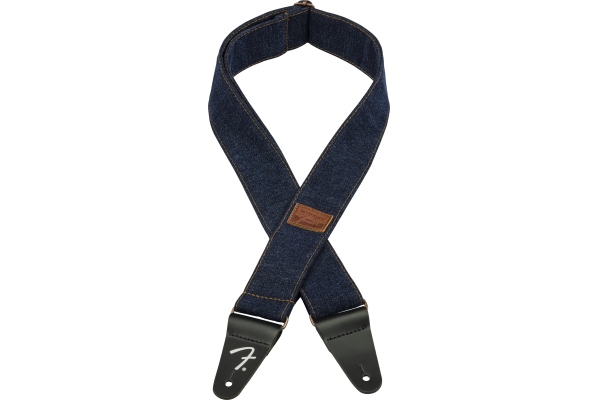 Fender X Wrangler Denim Strap Dark Indigo