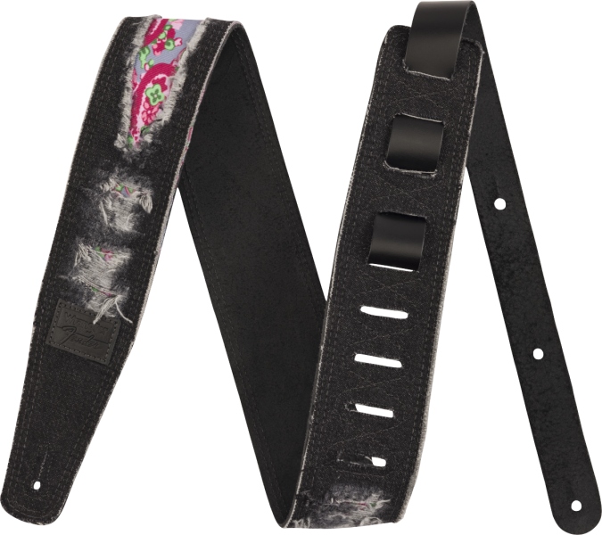 Fender x Wrangler Ripped Denim Black