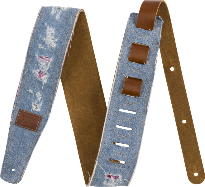 Fender x Wrangler Ripped Denim Indigo