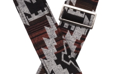 Curea chitară Fender Zion Strap Black Aztec 2"