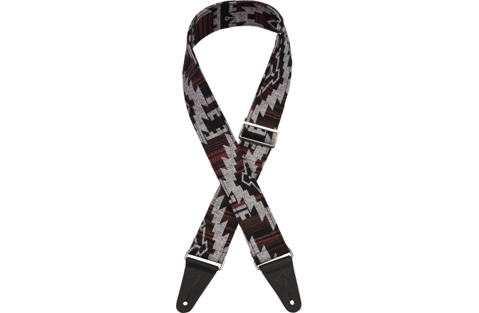 Curea chitară Fender Zion Strap Black Aztec 2"