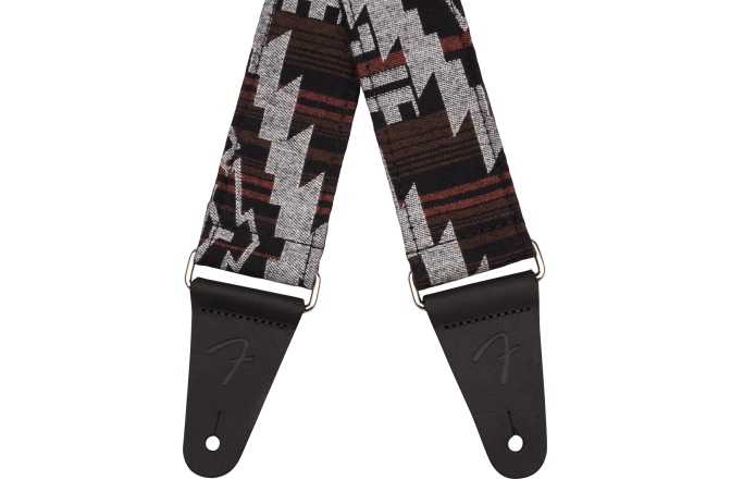 Curea chitară Fender Zion Strap Black Aztec 2"