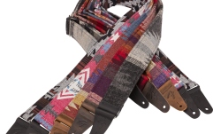 Curea chitară Fender Zion Strap Black Aztec 2"