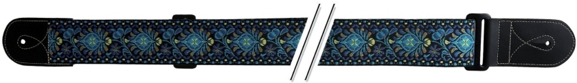 Gewa F&S Folk Jacquard albastru-galben