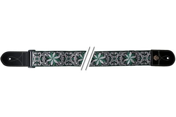 F&S Folk Jacquard verde-alb