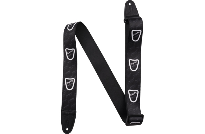 Curea chitară Gretsch Guitars Bigsby Patent Pending Strap Black 2"