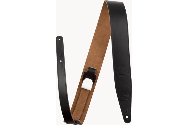 G Brand Leather Strap Black 2.5 G Brand Leather Strap Black 2.5