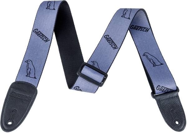 Gretsch Guitars Gray Penguins Strap Black