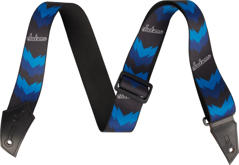 Jackson Double V Pattern Black/ Blue