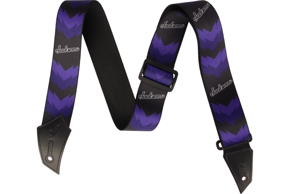 Double V Pattern Black/ Purple