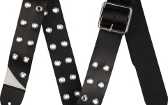 Curea chitară Jackson Grommet Leather Strap Black 2.5"