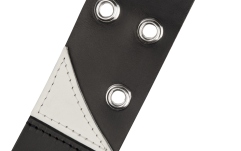 Curea chitară Jackson Grommet Leather Strap Black 2.5"