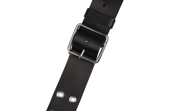 Curea chitară Jackson Grommet Leather Strap Black 2.5"