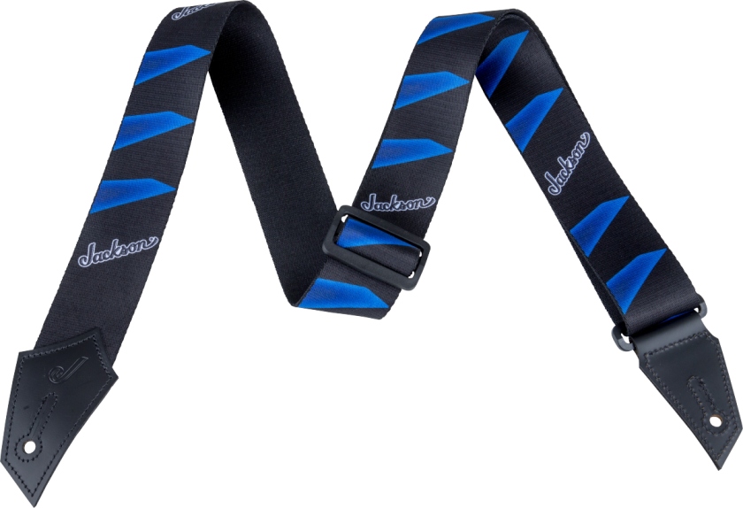 Jackson Headstock Pattern Black/ Blue
