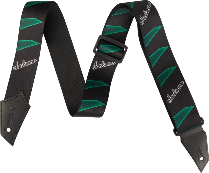 Jackson Headstock Pattern Black/ Green