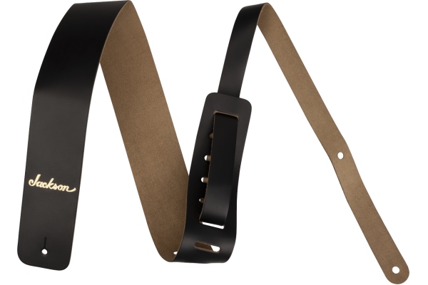 Jackson Leather Guitar Strap Black