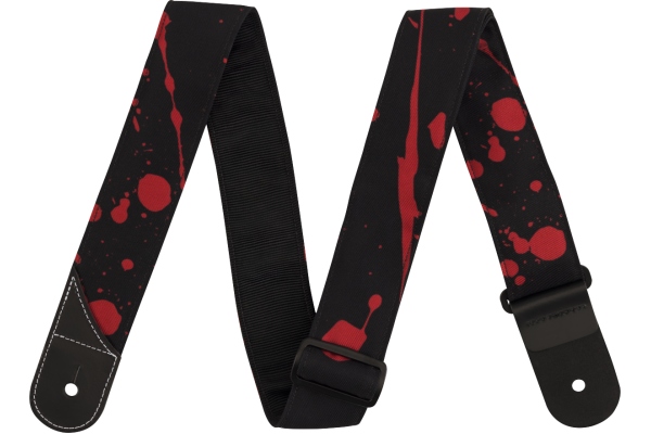 Splatter Strap Black and Red 2