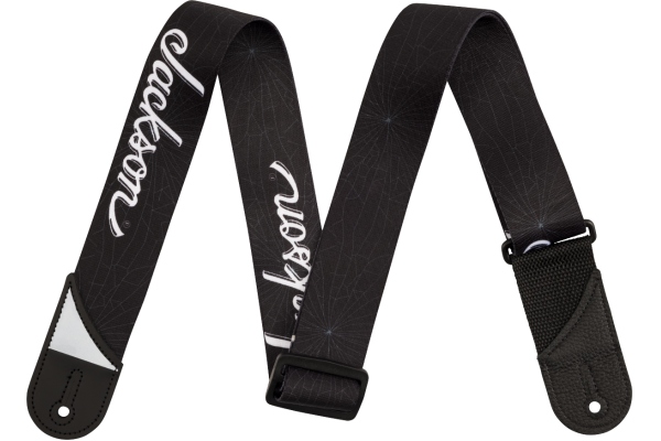 Jackson White Logo Strap Black 2